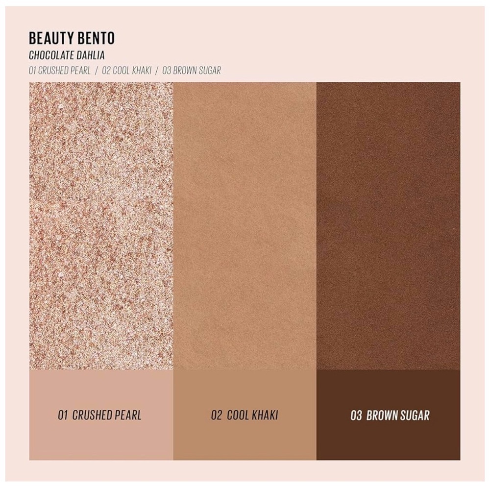 Kaja Play Bento Bronzer Blush Blendable Sculpting Trio 08 Chocolate Dahlia - Picture 6 of 13